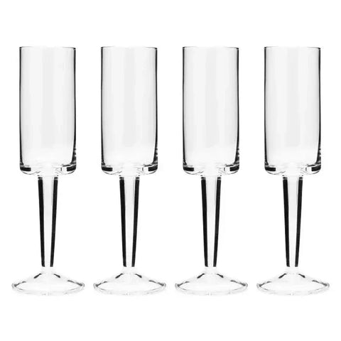 CHAMPAGNE FLUTE SET OF 4 Ascend