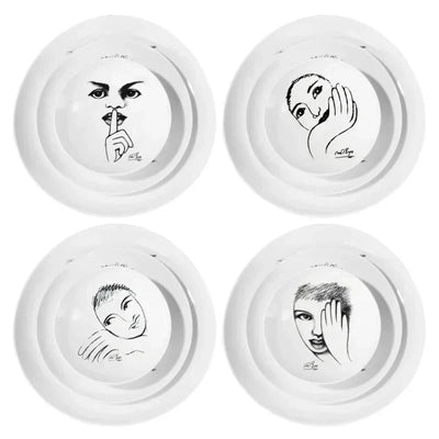 Sketchbook Mix DINNERWARE 12pc SET