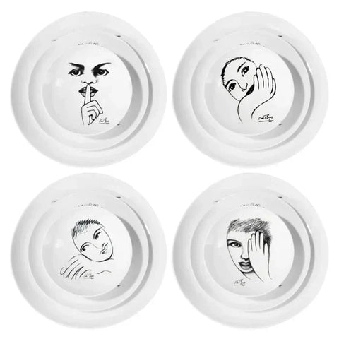 Sketchbook Mix DINNERWARE 12pc SET